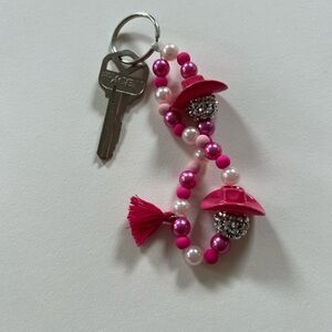 Disco Cowboy Barbie Keychain 🩷🤠🪩